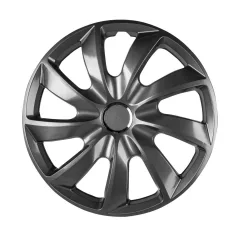 Dísztárcsa 14" TURBINE GRAPHITE - 4 db - WALSER