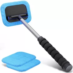   Ablaktisztító, teleszkópos 26-42 cm - 2 db mikroszálas kendővel - WALSER