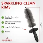 Felnitisztító kefe 37 cm - WALSER