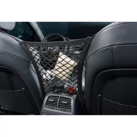 Csomagtartó háló első ülések közé 25x30 cm - WALSER 