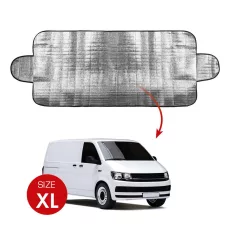 Szélvédőtakaró, téli-nyári XL 230x110 cm - WALSER