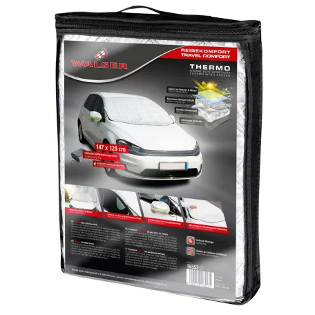 Szélvédőtakaró prémium thermo 147x120 cm - WALSER