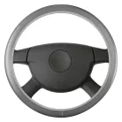 Volánvédő 37-39 cm SOFT GRIP - CARBON - szürke - WALSER