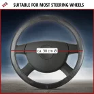 Volánvédő 37-39 cm SOFT GRIP - CANVAS - fekete - WALSER