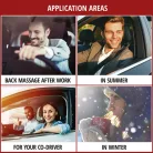 Fűthető, hűthető ülésvédő masszázs funkcióval - 12V 24 W COOLHEAT - WALSER