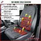 Fűthető ülésvédő - 12V 29 W CALOR - WALSER