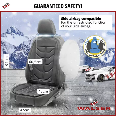 Fűthető ülésvédő - 12V 29 W CALOR - WALSER