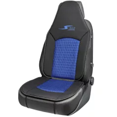 Ülésvédő S-RACE - HIGHBACK SEAT - kék-fekete - WALSER