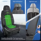 Ülésvédő S-RACE - HIGHBACK SEAT - zöld-fekete - WALSER