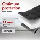 Ülésvédő - VALTTERI - fekete-szürke - WALSER