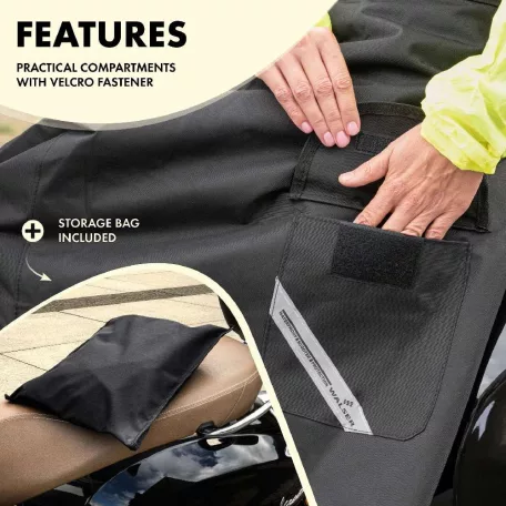 Motoros lábtakaró - vízhatlan, vízlepergető - WALSER