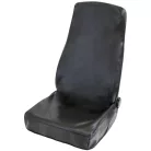 Ülésvédő huzat első ülésre - ECO bőr - fekete - GUARD - WALSER