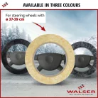 Volánvédő 37-39 cm - báránybőr - bézs - WALSER