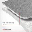 Üléshuzat - bőr - BILLY - szürke - WALSER