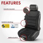 Üléshuzat - bőr - RANGER - fekete - WALSER