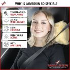 Nyaktámasz, memóriahabos, báránybőr MILA - WALSER