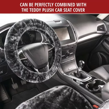 Volánvédő műszőrme 37-39 cm TEDDY - antracit - WALSER