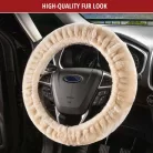 Volánvédő műszőrme 37-39 cm TEDDY - bézs - WALSER