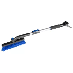   Teleszkópos hókefe jégkaparóval 77-100 cm - fekete-kék - WALSER