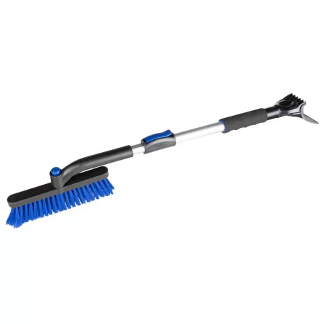 Teleszkópos hókefe jégkaparóval 77-100 cm - fekete-kék - WALSER