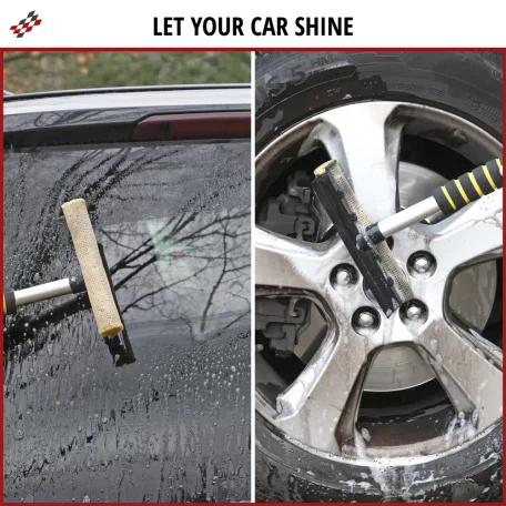 Jégkaparó szivacsos nyéllel, vízlehúzóval 40x20 cm - WALSER