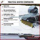 Hókefe jégkaparóval 65 cm - NARVIK - WALSER