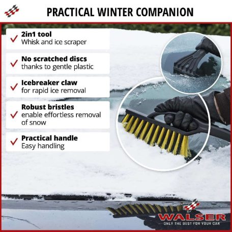 Hókefe jégkaparóval 65 cm - NARVIK - WALSER