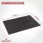 Olajfelfogó szőnyeg 100x200 cm Clean Max - WALSER