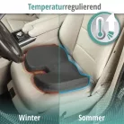 Ülőpárna - anatómiai, memóriahabos - zselés - COOL LUCY - WALSER