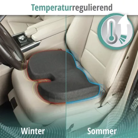 Ülőpárna - anatómiai, memóriahabos - zselés - COOL LUCY - WALSER