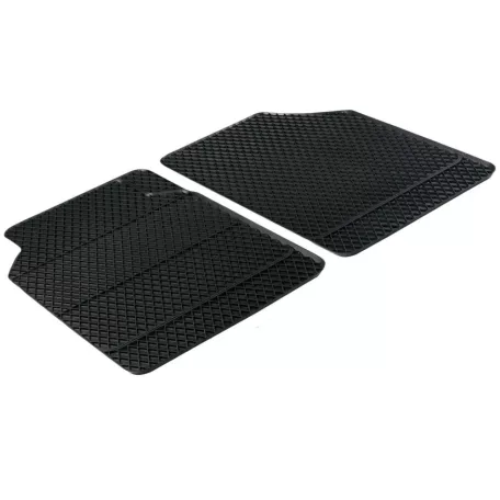 Gumiszőnyeg pár - méhsejtmintás, peremes - univerzális - ROBUST - WALSER