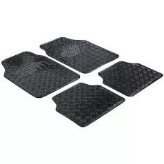   Gumiszőnyeg garnitúra - fémhatású - CARBON METALLIC - WALSER