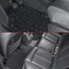 Gumiszőnyeg garnitúra - fémhatású - CARBON METALLIC - WALSER