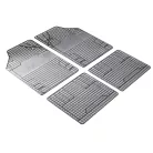 Gumiszőnyeg garnitúra textil hatású 3D felület - WHITE-BLACK - NEW STYLE - WALSER