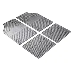   Gumiszőnyeg garnitúra textil hatású 3D felület - WHITE-BLACK - NEW STYLE - WALSER