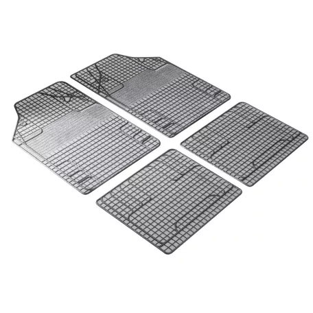 Gumiszőnyeg garnitúra textil hatású 3D felület - WHITE-BLACK - NEW STYLE - WALSER