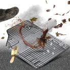 Gumiszőnyeg garnitúra textil hatású 3D felület - WHITE-BLACK - NEW STYLE - WALSER