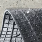 Gumiszőnyeg garnitúra textil hatású 3D felület - WHITE-BLACK - NEW STYLE - WALSER