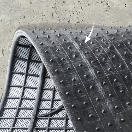 Gumiszőnyeg garnitúra textil hatású 3D felület - WHITE-BLACK - NEW STYLE - WALSER