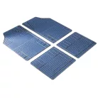 Gumiszőnyeg garnitúra textil hatású 3D felület - BLUE-BLACK - NEW STYLE - WALSER