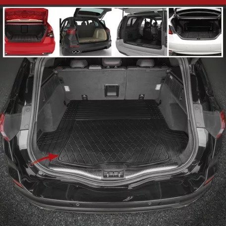 Csomagtér gumiszőnyeg 130x120 cm SAFEGUARD-L - WALSER