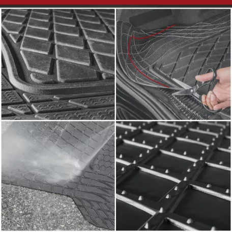 Csomagtér gumiszőnyeg 130x120 cm SAFEGUARD-L - WALSER