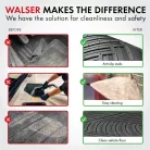 Gumiszőnyeg garnitúra - HERKULES - univerzális - WALSER