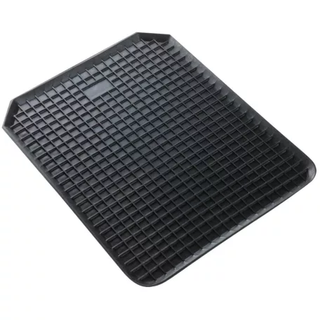 Gumiszőnyeg - méhsejtmintás, peremes - univerzális 53x41 cm - WALSER