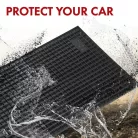 Gumiszőnyeg - méhsejtmintás, peremes - univerzális 53x41 cm - WALSER