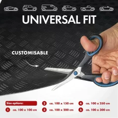 Gumiszőnyeg - 100x100 cm, vágható - ODIN - WALSER