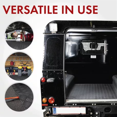 Gumiszőnyeg - 100x100 cm, vágható - ODIN - WALSER