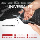 Gumiszőnyeg - 100x300 cm, vágható - COIN - WALSER