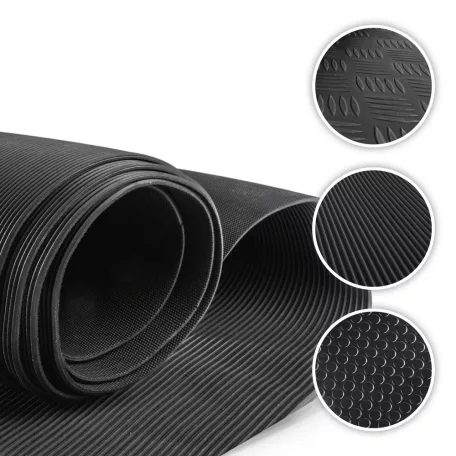 Gumiszőnyeg - 100x100 cm, vágható - SATURN - WALSER