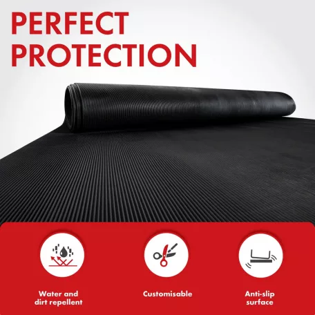 Gumiszőnyeg - 100x150 cm, vágható - SATURN - WALSER